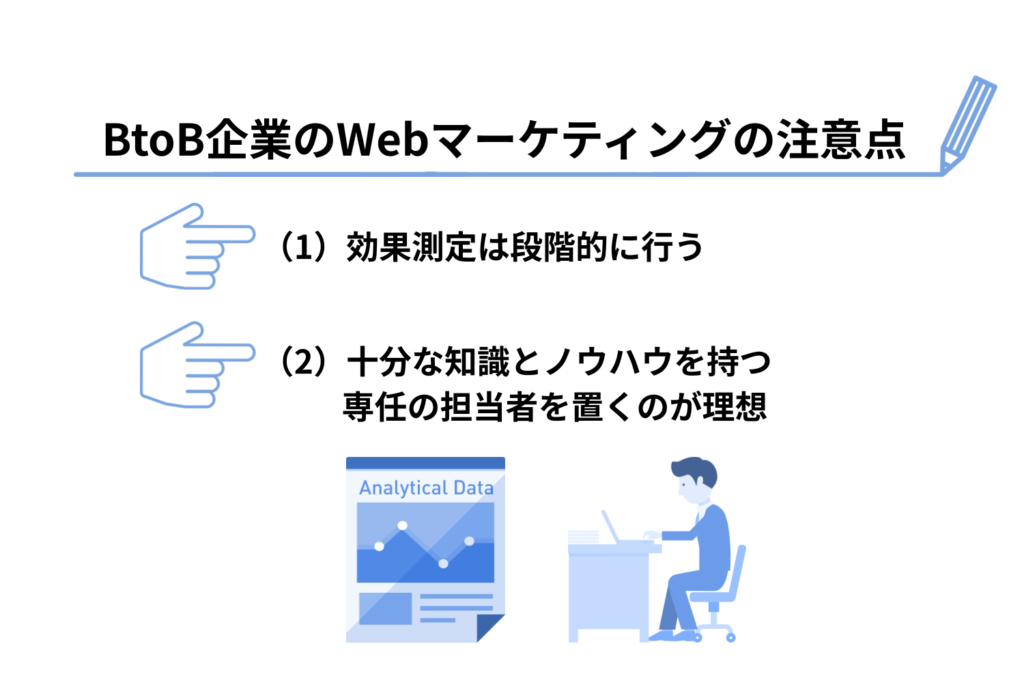 Webマーケティングの注意点ー【BtoB企業向け】Webマーケティングとは？ポイントと手法7つを徹底解説